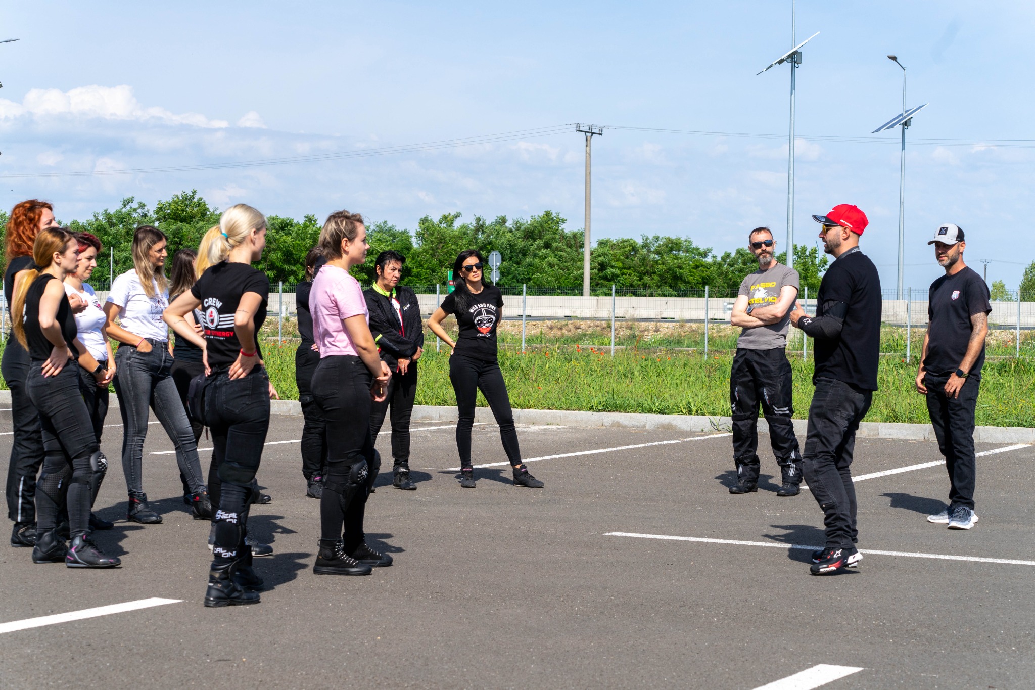 Comunitate pe doua roti Curs defensiv moto caritabil 6
